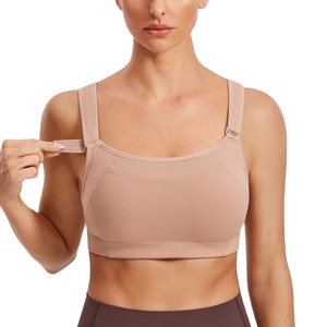 2026 Latest Design Women's High Support Seamless Sports Bra Custom Logo Printing Breathable Gym Wear at Price Sports Bra 2026 - Product Image 2