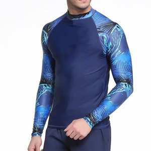 เสื้อรัดรูปสำหรับผู้ชายเสื้อรัชการ์ดคอกลมแขนยาวระบายอากาศ - Product Image 4