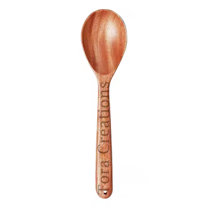 Cucharón de espagueti de madera de Neem hecho a mano, calidad superior, comida libre de químicos, pasta segura, utensilio de cocina para servir - Product Image 2