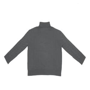 ODM OEM, jersey de estilo chino hecho a medida para mujer, holgado, de manga larga, cuello redondo, lana fina, punto de Cachemira, temporada de otoño - Product Image 1