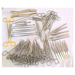 Nouveau modèle, fournisseur direct d'usine, kit d'instruments chirurgicaux de chirurgie plastique de 72 pièces, acier inoxydable, professionnel, certifié CE 5 - Product Image 1