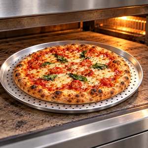 Plat à pizza perforé Fida 26 cm Professionnel - Product Image 5