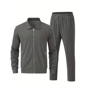 Customized Color Men Tracksuit Soft Fabric Factory Made Tracksuit Durable Causal Wear Online Tracksuit - Product Image 1