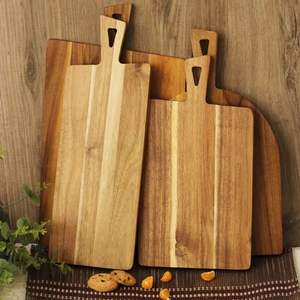 Planche à découper en bois écologique produite à partir de sources durables offrant des performances de préparation des repas quotidiennes - Product Image 4