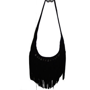 Indian Fusion Fashion <b>Large</b> Capacity Ethnic Bag Boho Inspired Embroidery and <b>Mirror</b> Accents Made from Cotton - Product Image 5