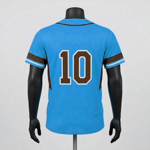 Maillots de baseball sur mesure de qualité supérieure pour homme, dernières tendances, légers - Product Image 3