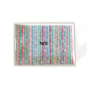 Plats de service pour boissons et petits déjeuners Plateaux de service en bois portables Dernier design fait à la main Vaisselle de restauration Plateau de service - Product Image 1