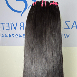 มัดผมคนเรมี่12A เกรดเวียดนามผมสีดำเป็นลอนหยิกน้ำสำหรับผู้หญิงผมดิบสไตล์คลื่นธรรมชาติ - Product Image 1