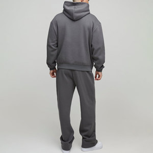 Alta calidad al por mayor hombres chándales invierno buena calidad logotipo personalizado Streetwear hombres tela gimnasio desgaste hombres chándal 2025 - Product Image 2