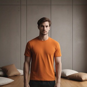 Meilleure qualité col rond t-shirt hommes été à manches courtes léger t-shirts hommes Jogging porter été t-shirt hommes - Product Image 4