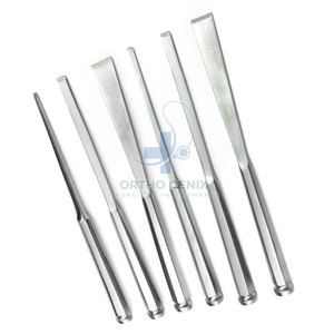 Juego de instrumentos quirúrgicos de cinceles óseos manuales ortopédicos médicos para cirugías de osteotomía y reconstrucción ósea - Product Image 6