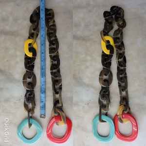 Collar de Cuerno de Búfalo Hecho a Mano, Ecológico y de Lujo, con Cadena de Cuentas, Joyería Moderna con Dije de Cuerno de Toro para Mujer - Product Image 5