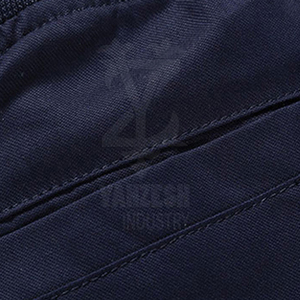 กางเกงขาสั้นผ้าแคนวาสน้ำหนักเบาสำหรับผู้ชาย สีสันตามสั่ง แห้งเร็ว ระบายอากาศดี เหมาะสำหรับใส่หน้าร้อน เอวยางยืด ลายเรียบ - Product Image 5