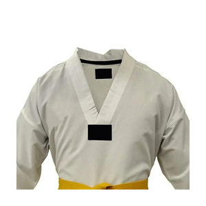 Uniformes de taekwondo costume de karaté arts martiaux porte/fabricants vente en gros uniformes de taekwondo vêtements de sport service OEM disponible - Product Image 6