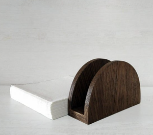 ที่ใส่กระดาษเช็ดปากไม้แท้ งานฝีมือแบบเรียบง่าย คลาสสิก ทนทาน เป็นมิตรกับสิ่งแวดล้อม สำหรับจัดระเบียบบนโต๊ะอาหาร - Product Image 1