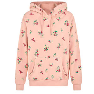 Sudaderas con capucha mezcladas de algodón transpirable con estampado de invierno bordado de retales personalizado de calidad al por mayor - Product Image 1