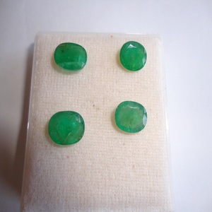 Excelente calidad Natural Esmeralda corte ovalado 11,3*8,5 MM excelente Color verde buen brillo IGI certificado pulido perfecto para hacer - Product Image 4