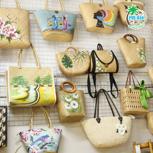 Producto popular Bolsos tejidos a mano en todos los estilos Totes, cestas, crossbodies y embragues con acentos naturales - Product Image 5