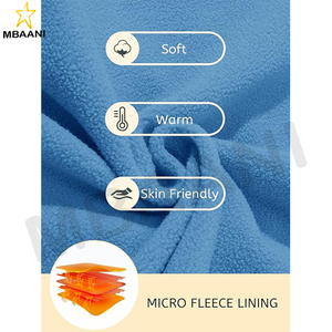 Sudaderas con capucha en color azul niebla para hombre y mujer - Product Image 6