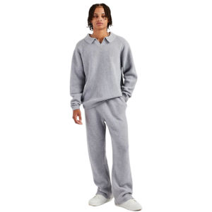 Ensemble de jogging sportif en molleton technique unisexe professionnel, acheter un pantalon de survêtement et un sweat-shirt à coupe classique, survêtement d'hiver pour homme - Product Image 1