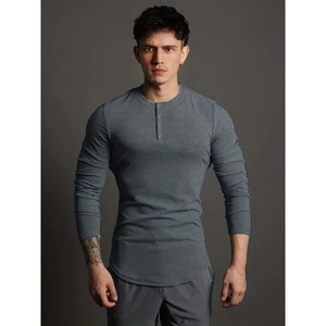 เสื้อเชิ้ตผู้ชายเสื้อผ้ามือสองสีดำหนาน้ำหนักมากเสื้อเชิ้ตผ้าฝ้าย100% ระบายอากาศได้ดี - Product Image 5