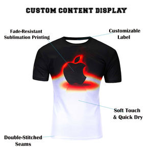 Camiseta de Sublimación Personalizada con Logotipo, Secado Rápido, Transpirable, Ligera, para Equipos Deportivos, Fitness, OEM/ODM, Venta al Por Mayor - Product Image 5