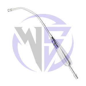 Paquete de Tubos de Succión Yankauer, Autoclavables, Instrumentos Quirúrgicos de Acero Inoxidable - Product Image 2