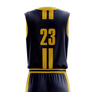 Tenue de sport d'été personnalisée multicolore de performance supérieure pour hommes, maillot et short de basketball 100 % polyester, logo imprimé, séchage rapide - Product Image 2