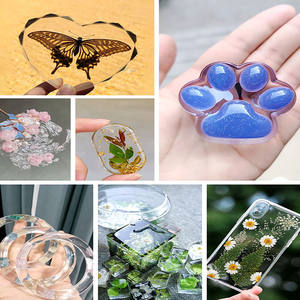 เรซิ่น UV ใสแข็ง (10 กรัม/25 กรัม/100 กรัม/500 กรัม) ไม่มีกลิ่น เรซิ่น UV สีเหลืองน้อย (สีแดง/น้ำเงิน/เขียว) - Product Image 3