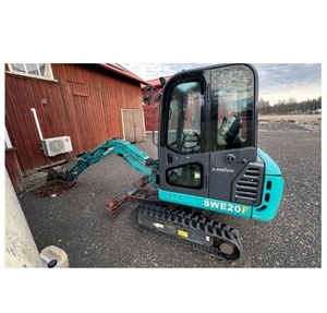 La toute nouvelle pelle électrique Sunward SWE 20FED est dotée d'une batterie lithium-ion 76,8 V et d'un poids total de 1,92 tonne. - Product Image 3