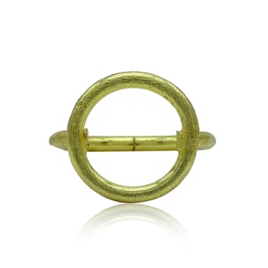 Fashionable Vintage Brass <b>Ring</b> 18K Gold Plated Unisex Children's Statement Wings Style Gift - Product Image 1