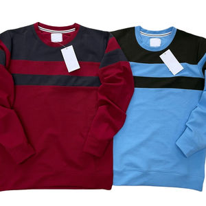 Tendance 100% coton hommes sweat personnalisé grande taille hiver manches longues lourd GSM respirant cou solide meilleur prix du marché - Product Image 5