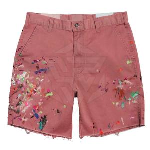 Pantalones Cortos de Verano 2025 para Hombre, Estilo Urbano, Transpirables, de Secado Rápido, Elásticos, de Algodón y Poliéster, Lisos, Teñidos, Patrón Sólido, Venta al por Mayor - Product Image 5