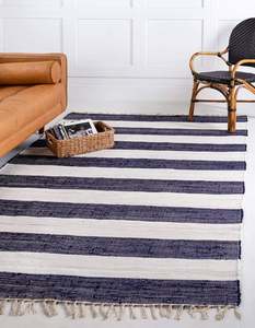 Premium Quality Discounted Wholesale Cotton Chindi Rug Cotton Woven Rag Rugs Bath Rug for Floor Bedroom - Product Image 4