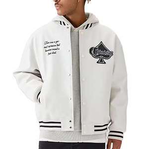 Chaqueta de Cuero Genuino para Hombre, Estilo Urbano, Extrema Durabilidad, Ultra Cálida, Gruesa, Suave, Resistente, con Cuello Alto, Abrigo de Moda - Product Image 4