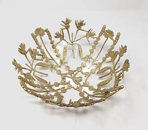 Bol à fruits en laiton de haute qualité Design unique Bol décoratif de table à fruits secs en laiton au prix de gros - Product Image 5