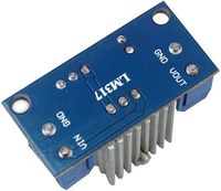 Convertisseur DC LM317, module abaisseur de tension, carte de circuit Buck, régulateur linéaire, stabilisateur de tension réglable, sortie 1,2-37V, 1,5A