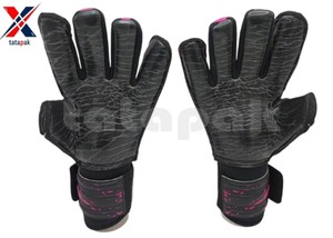 Gant de gardien de but haute Performance en cuir pour équipe professionnelle Protection parfaite des doigts et poignet réglable Top Rate - Product Image 5