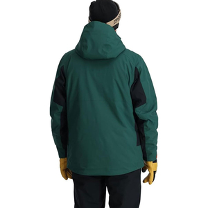 Vestes de ski pour hommes personnalisées, vente chaude, haute qualité, fermeture éclair imperméable, grande taille, séchage rapide, respirant, fabriqué en vestes de ski - Product Image 2