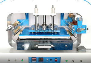 Máquina de Estampado en Caliente Neumática DX-H400T en Venta, Máquina de Estampado en Caliente Semiautomática para Productos Textiles - Product Image 3
