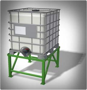 1000L HDPE IBC <b>Intermediate</b> <b>Bulk</b> <b>Container</b> Food Grade Water Tank <b>Flexible</b> PVC Flexitanks - Product Image 1