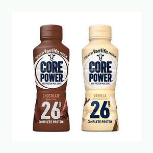 <b>lactose</b> <b>free</b> high protein core fairlife milkshake <b>chocolate</b> vanilla strawberry post workout recovery drink - Product Image 2