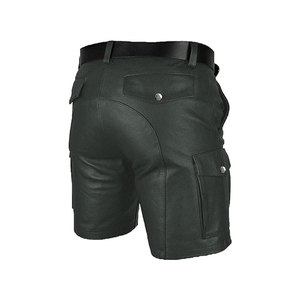 Best Online Trendy Sale Customized <b>Men</b> <b>Leather</b> <b>Shorts</b> Eco Friendly Top Pick <b>Men</b> <b>Leather</b> <b>Shorts</b> - Product Image 4