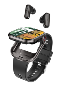 Reloj Inteligente con Auriculares Integrados, Diseño Metálico, Calidad de Sonido Perfecta, Llamadas Bluetooth, Reproductor de Música Bluetooth - Product Image 3