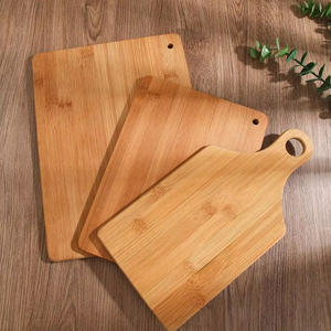 Tabla de cortar de madera de acacia rectangular sólida al por mayor personalizada, cocina casera, bloque de cortar de palisandro, fabricante transfronterizo - Product Image 1