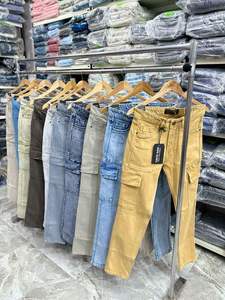 Celana kargo tren baru kualitas tinggi dengan kustomisasi dalam celana kargo kepar katun warna solid untuk pria dibuat di <span class=keywords><strong>Bangladesh</strong></span> - Product Image 4