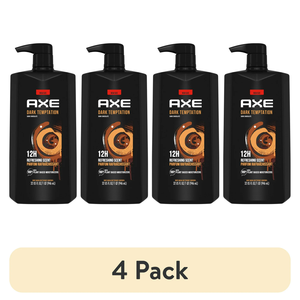 (4 Pack) Gel douche parfumé pour homme Axe Dark Temptation, rafraîchissant, longue durée, anti-acné, hydratant, parfum chocolat noir, 32 - Product Image 5