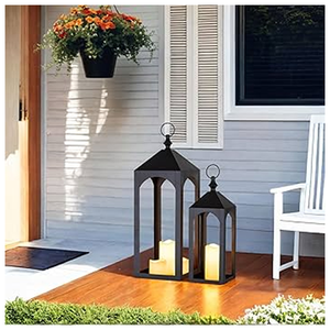 Nuevo FAROL DE Metal decorativo de estilo marroquí para el hogar, sala de estar, decoración interior del hogar, farol clásico para uso doméstico - Product Image 1