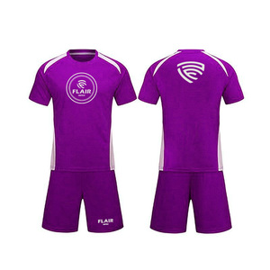 ชุดเสื้อฟุตบอลแบบอเมริกันชุดฟุตบอลแบบระบายอากาศพร้อมกางเกงขาสั้น - Product Image 5