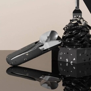 Mini ensemble de couverts de voyage avec boîte noire contenant un couteau à fourchette en acier inoxydable pour les pique-niques, le bureau et les vacances - Product Image 4